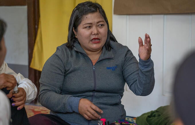 Hkawng Gan, manager of the Metta Foundation’s Women and Girls Centre in Kachin State, Myanmar