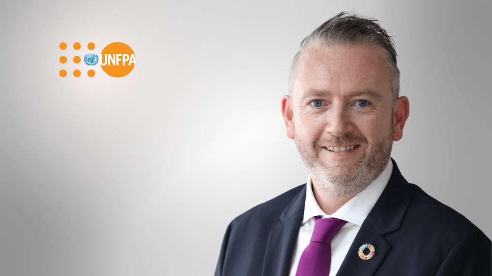 A profile photo of Mr. Pio Smith, the newly appointed UNFPA Regional Director for Asia and the Pacific