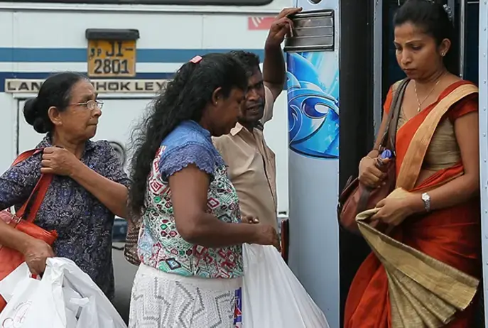 Ninety per cent of Sri Lankan women endure sexual harassment on public transport