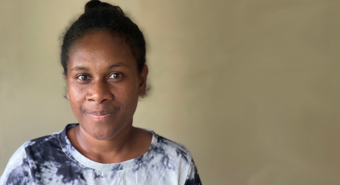 Solomon Islands: Samantha Arapaasi works with Girls Tekem Akson Lo Climate Change. She helps adolescent girls become advocates for their agendas on climate action. Samantha says gender-based violence is a major problem in her home province of Malaita and climate disasters like cyclones, floods and droughts increase the risks for women and girls. Girls Tekem Akson Lo Climate Change is part of SafeNet, a grassroots network that supports survivors of gender-based violence. As part of her work, Samantha helps young people learn skills and support themselves with small business skills. In a culture where patriarchal norms continue to restrict women’s voice, Samantha pushes to ensure women climate leaders are being heard by decision-makers at the community level and at government tables.  The Solomon Island National Youth Congress leads the project withimPlan International Solomon Islands. ©UNFPA/Rose